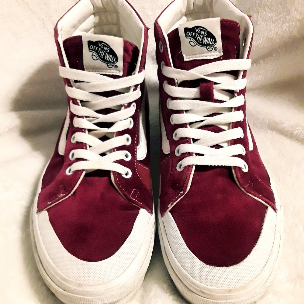 Vans Sk8-Hi Reissue 138 Velvet Maroon Sneakers